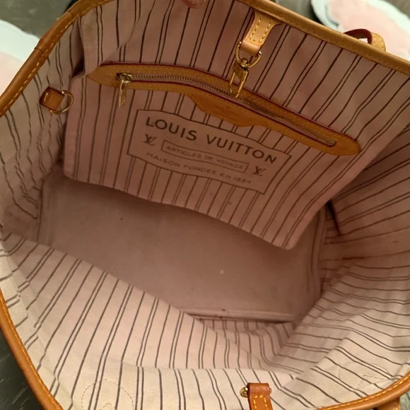 Brown and Tan Monogram Tote - Picture 3 of 15